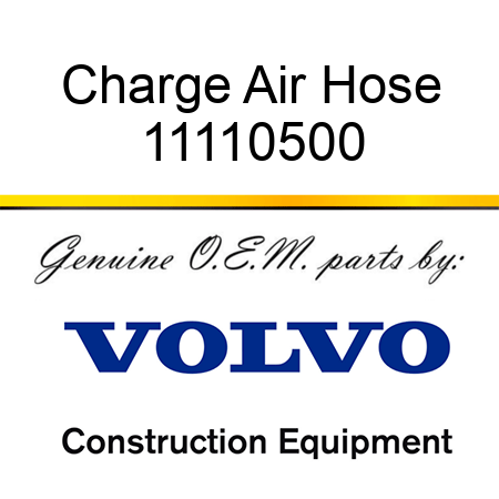 Charge Air Hose 11110500