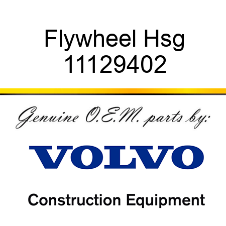 Flywheel Hsg 11129402