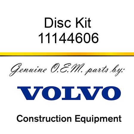 Disc Kit 11144606