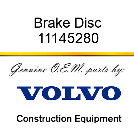 Brake Disc 11145280