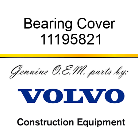 Bearing Cover 11195821