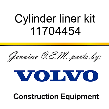 Cylinder liner kit 11704454