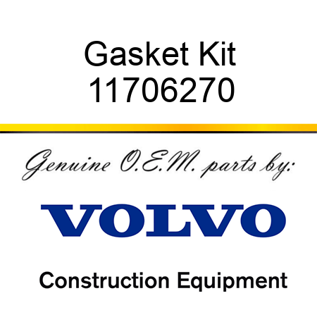 Gasket Kit 11706270