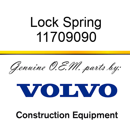 Lock Spring 11709090
