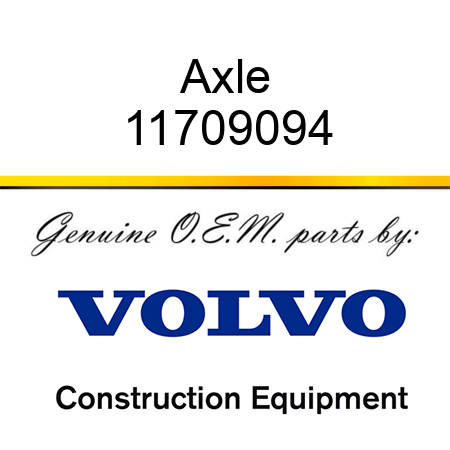 Axle 11709094