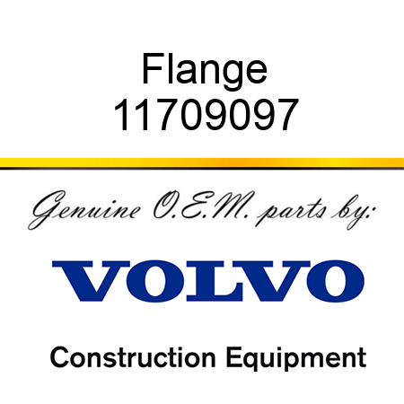 Flange 11709097