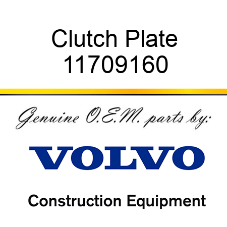 Clutch Plate 11709160