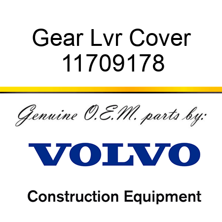 Gear Lvr Cover 11709178