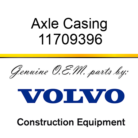 Axle Casing 11709396