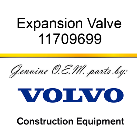Expansion Valve 11709699