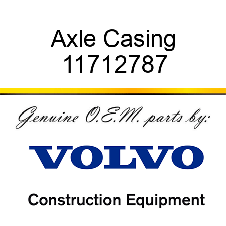 Axle Casing 11712787