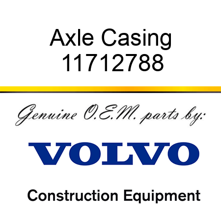 Axle Casing 11712788
