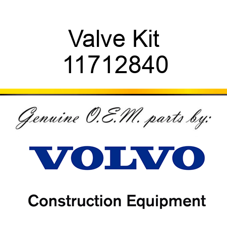 Valve Kit 11712840