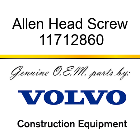 Allen Head Screw 11712860