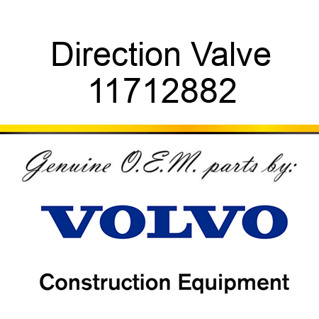 Direction Valve 11712882