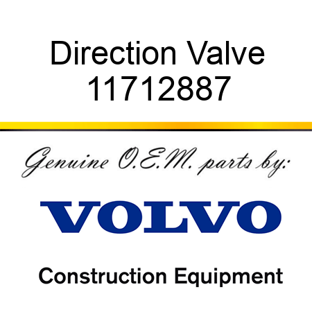 Direction Valve 11712887