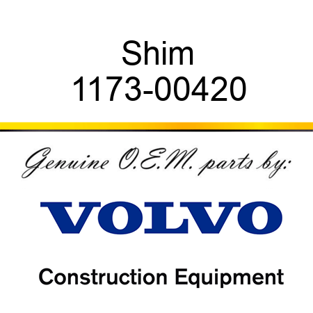 Shim 1173-00420