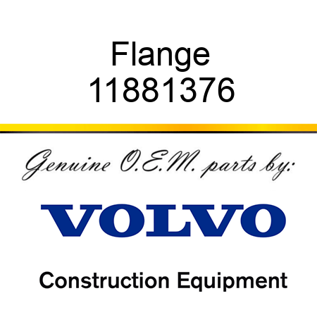 Flange 11881376