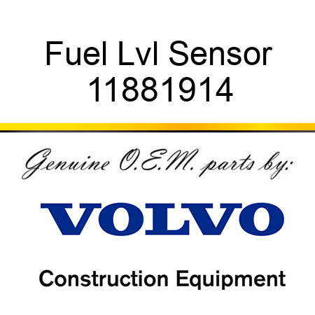 Fuel Lvl Sensor 11881914