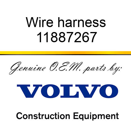 Wire harness 11887267