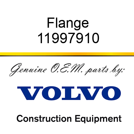 Flange 11997910