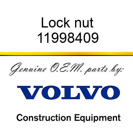 Lock nut 11998409