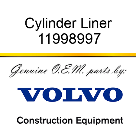 Cylinder Liner 11998997