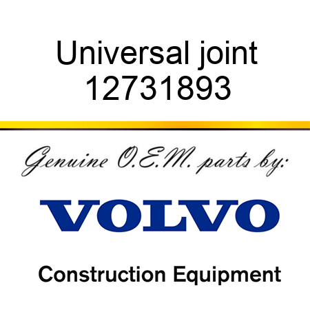 Universal joint 12731893