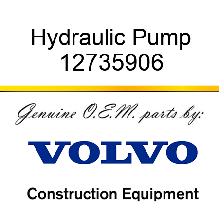 Hydraulic Pump 12735906