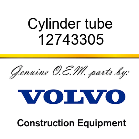 Cylinder tube 12743305