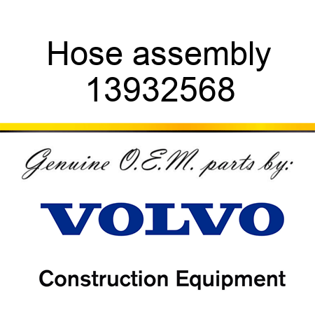 Hose assembly 13932568