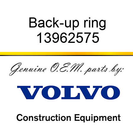 Back-up ring 13962575