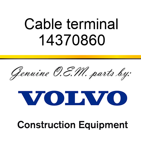 Cable terminal 14370860