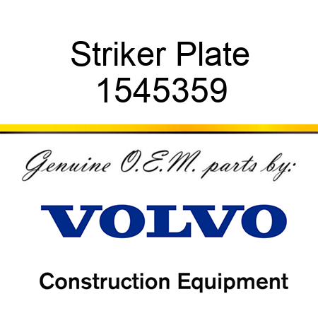 Striker Plate 1545359