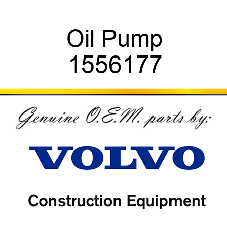 Oil Pump 1556177