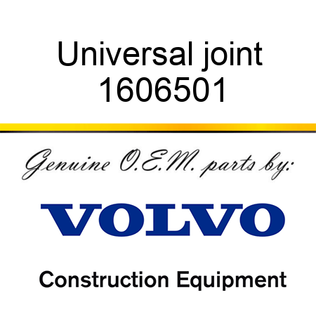 Universal joint 1606501