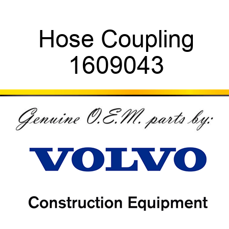 Hose Coupling 1609043