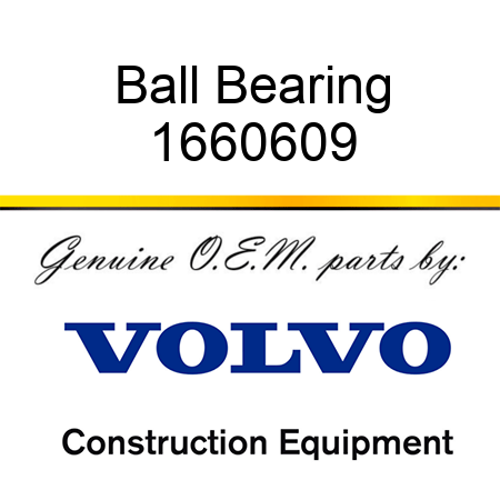 Ball Bearing 1660609