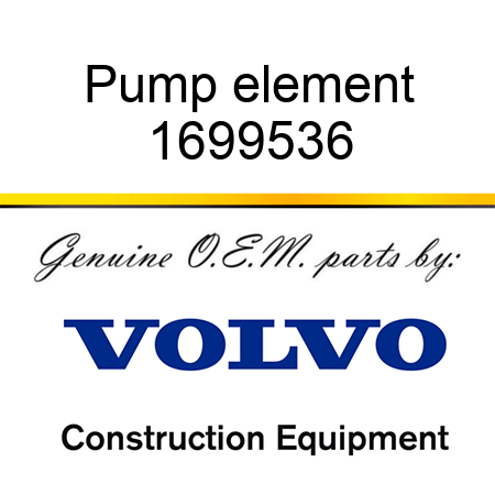 Pump element 1699536