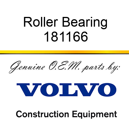 Roller Bearing 181166