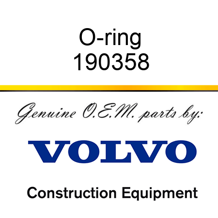 O-ring 190358