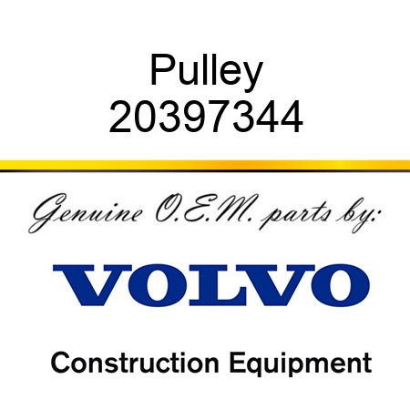 Pulley 20397344