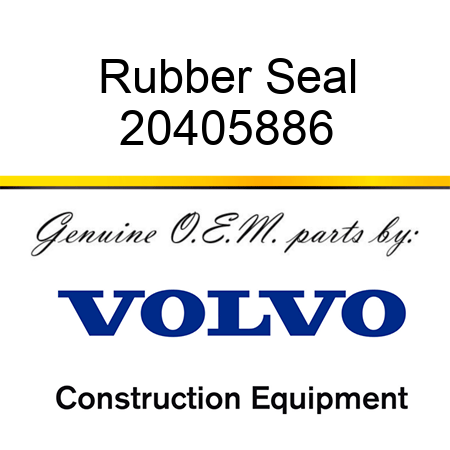 Rubber Seal 20405886