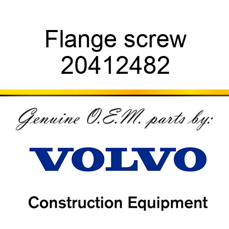 Flange screw 20412482