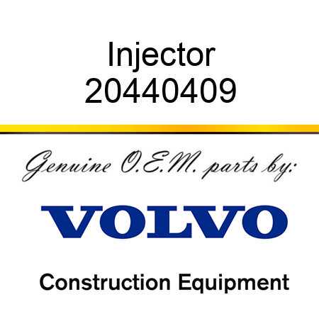 Injector 20440409