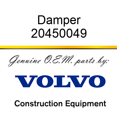 Damper 20450049