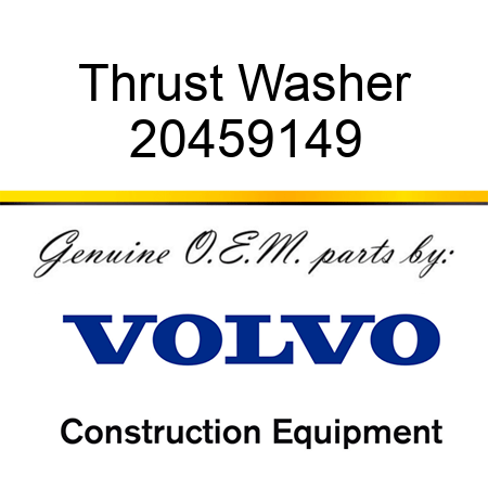 Thrust Washer 20459149