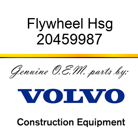 Flywheel Hsg 20459987