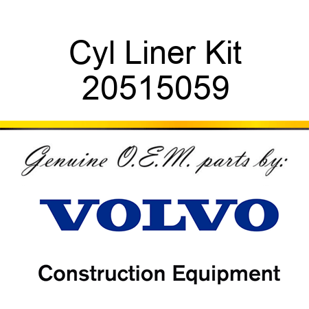 Cyl Liner Kit 20515059