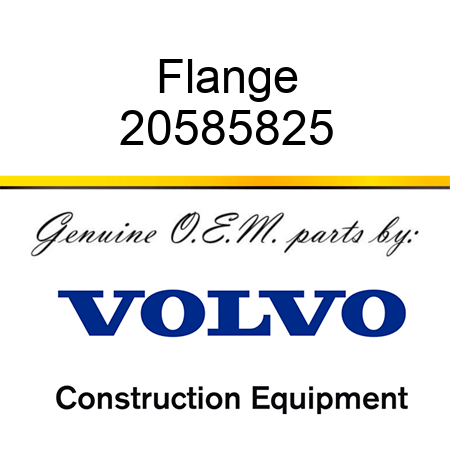 Flange 20585825